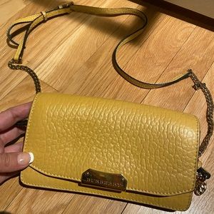 Burberry yellow crossbody